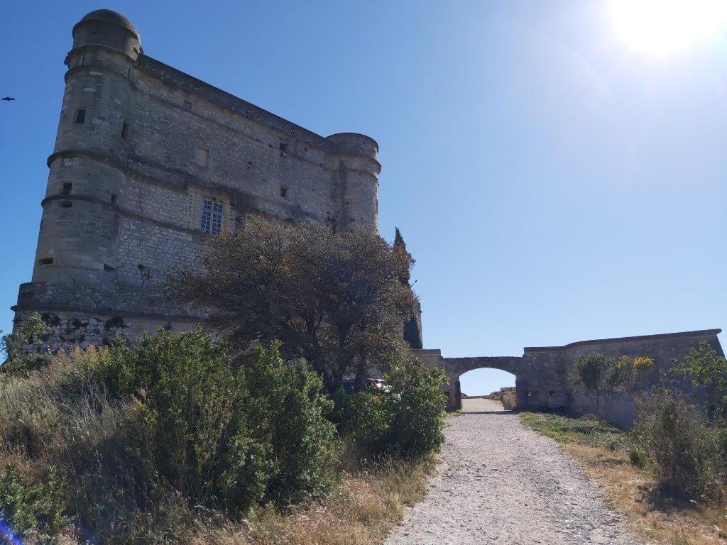 Villa Gite Dans Les Pins Avec Piscine Mazan Exterior foto